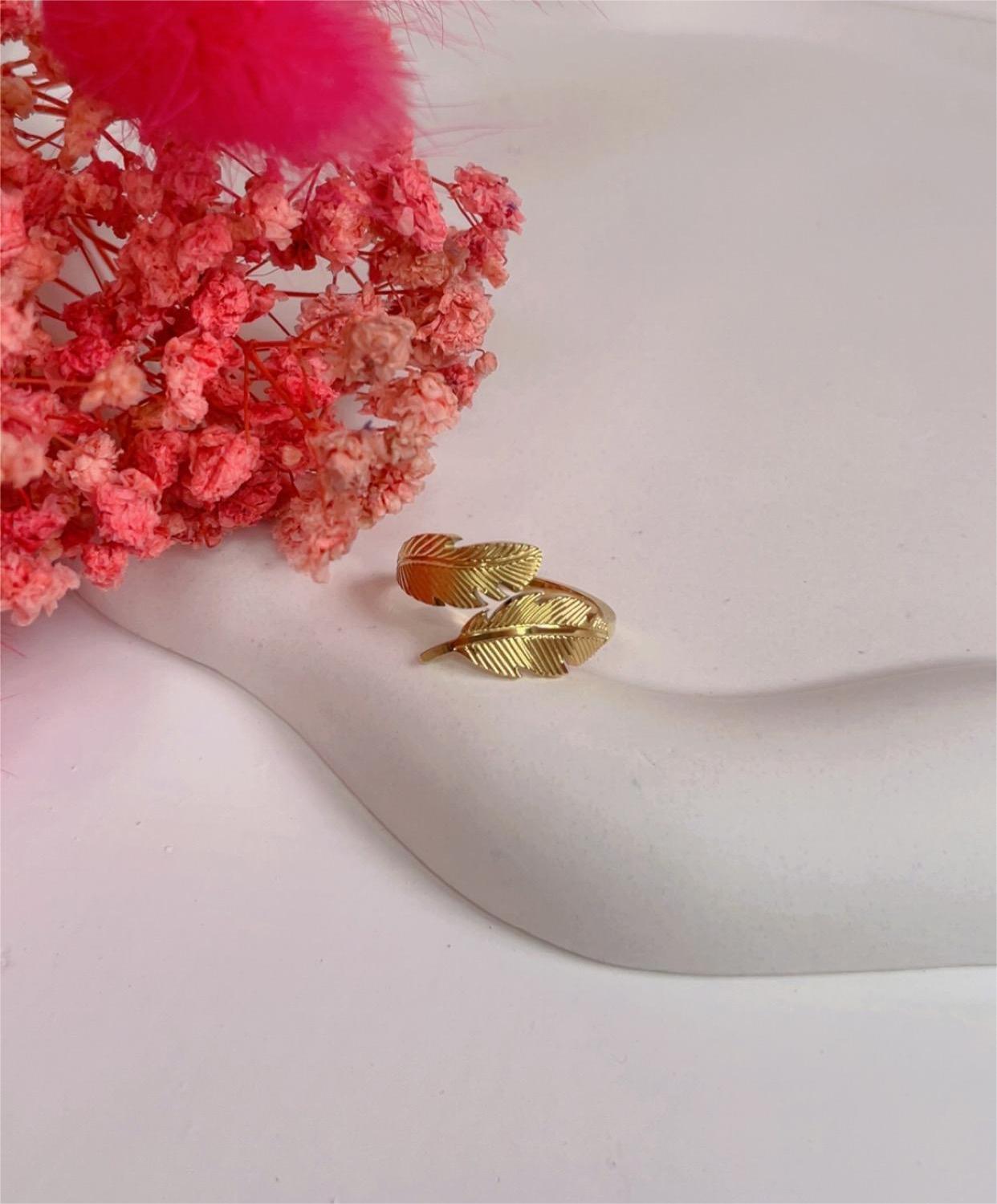 Bague Plume