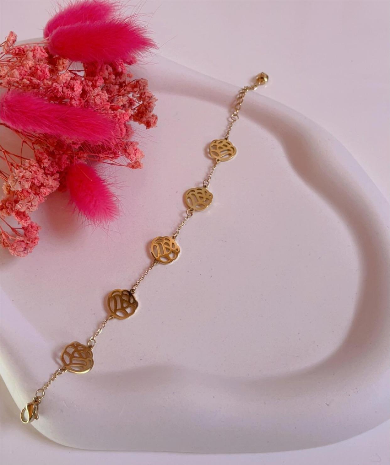 Gourmette Fleur