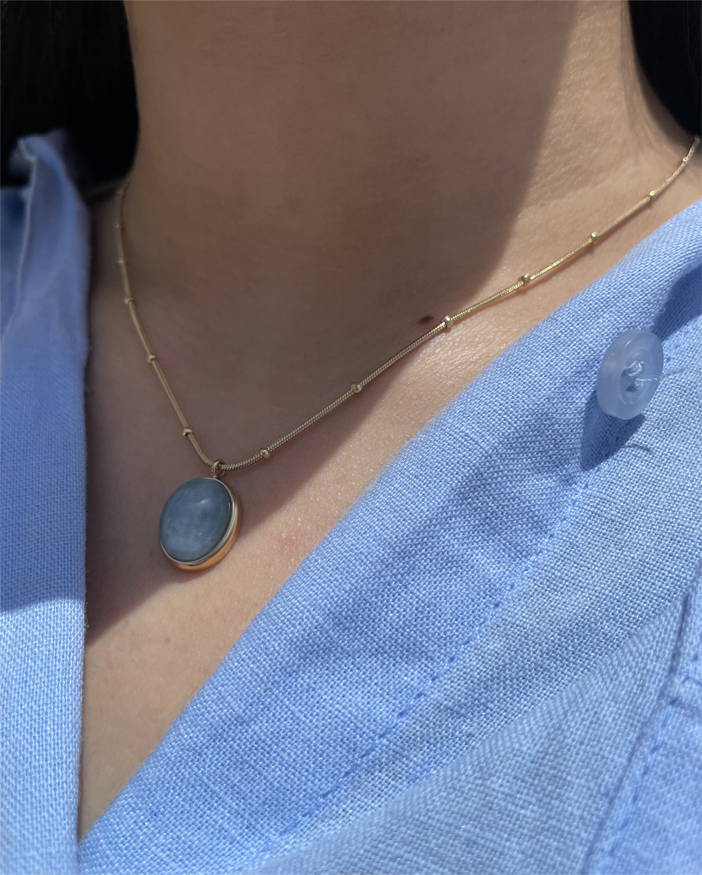 Collier Saphir
