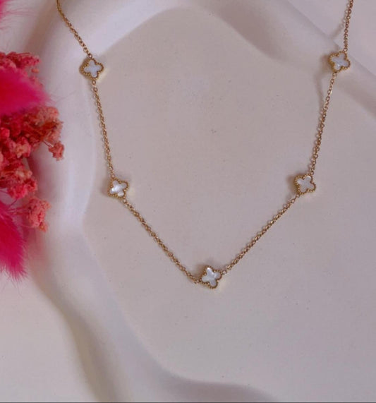 Collier Van Cleef Blanc
