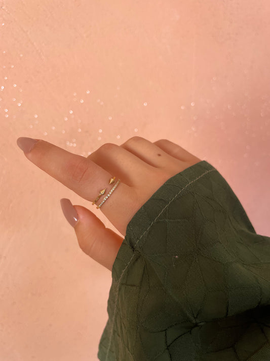 Bague Fleche